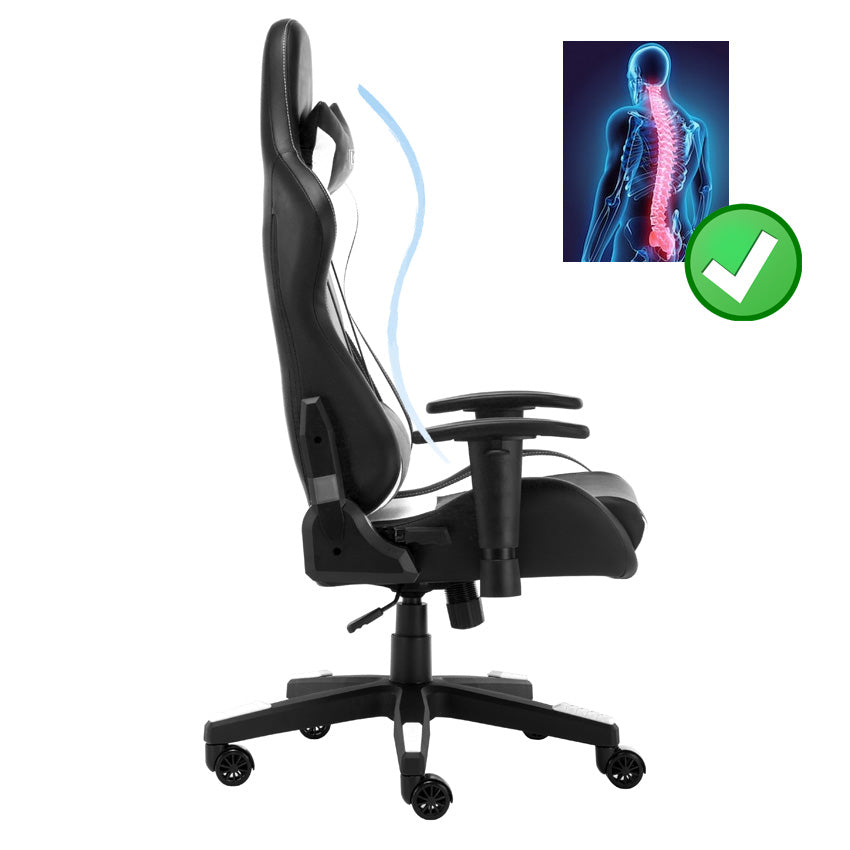 LC Power Gaming Stuhl, Büro Sessel LC-GC-600BW schwarz/weiß LC Power Gaming Stuhl, Büro Sessel LC-GC-600BW schwarz/weiß